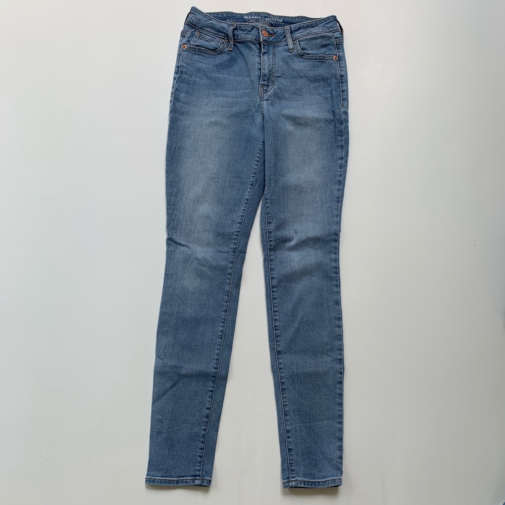 Old navy rockstar high waisted jeans